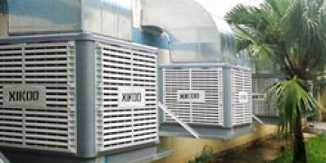鋼結(jié)構(gòu)廠房降溫用工業(yè)冷風(fēng)機(jī)工業(yè)省電空調(diào)怎么樣？